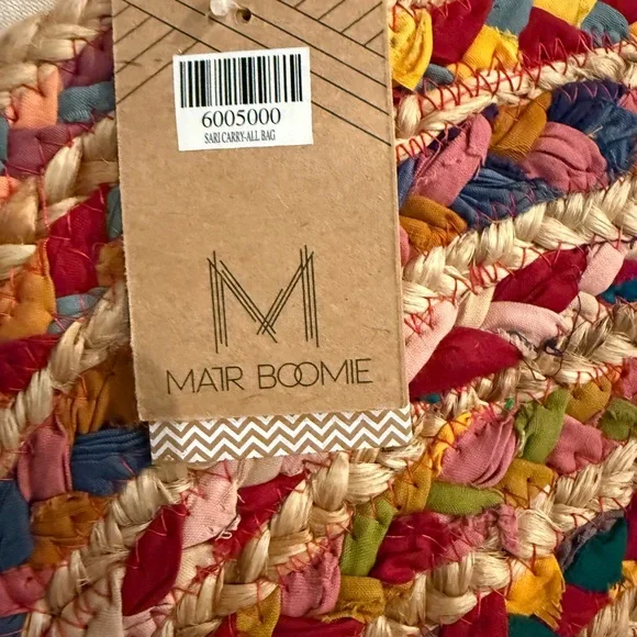 Multicolor Woven Tote Bag - Picture 5 of 9